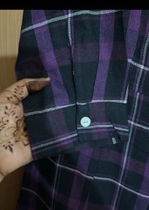 Plaid Shirt Dress