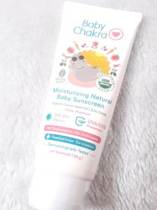 BabyChakra Moisturizing Natural Baby Sunscreen SPF