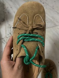 Slip ons Suede Lace-Up Shoes