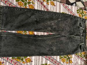 Stylish Acid Wash Denim Jeans