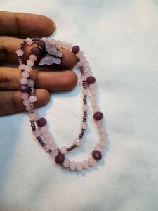 Butterfly Charm Beaded Bracelet