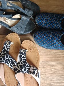 Bundle of 3 Pairs Women's Sandals