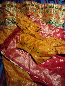 Yellow Party Wear Lengha