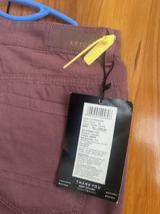 Ketch Men's Casual Chinos - Dusty Rose 32inch