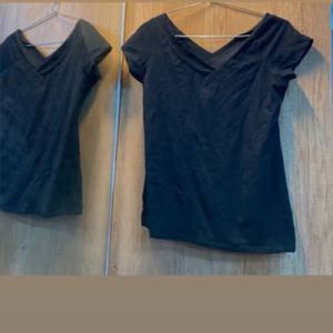 Black V-Neck T-Shirt Bundle