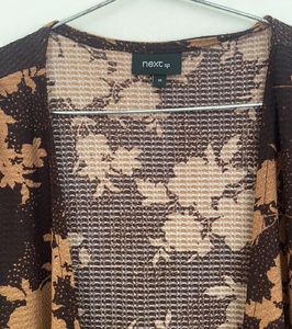 Floral Print Duster Shrug