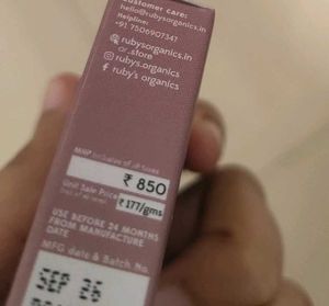Ruby's Organics Cream Blush - Peach