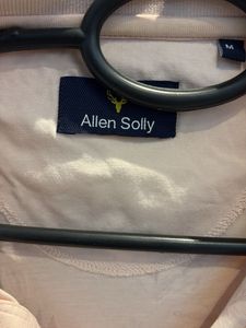Allen Solly Men's Pink Floral Polo Shirt
