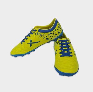 Vibrant Yellow Football Cleats