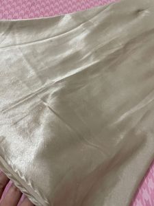 Satin Midi Skirt