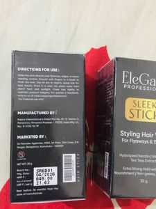 Combo of 2🤍Eleganz Sleek Stick Styling Hair Wax