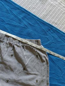 Cute Bee Striped Pajama Shorts