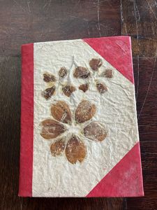 Rakhi Gift - Handmade Floral Journal Notebook