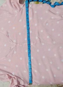 Light Pink Polka Dot Top
