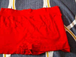 red  panty and bra
