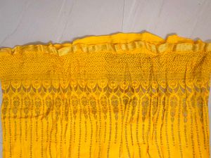 Vibrant Yellow Dandiya Skirt
