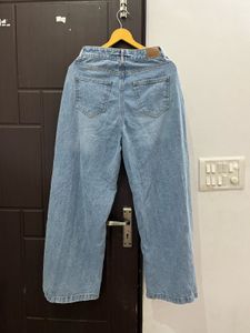 Light Wash Wide Leg Jeans