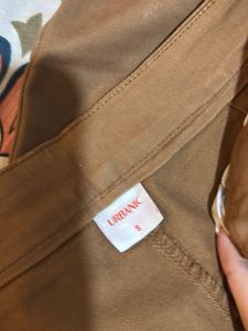 URBANIC Brown Flare Pants