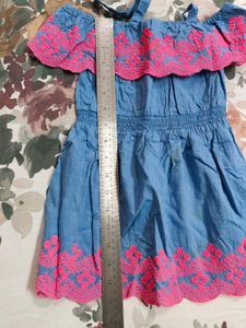Frock With Shoulder Straps