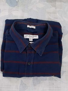 U.S. POLO ASSN. Striped Button-Down Shirt