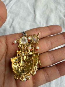 Exquisite Peacock Jhumka Earrings