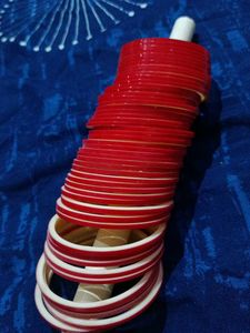 Red Bridal Bangles Set