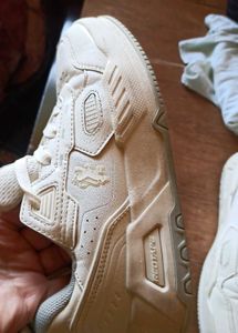 white Classic Lace-Up Sneakers