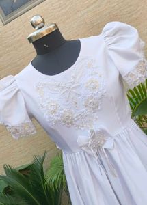 Elegant White  Gown