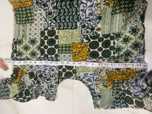 Patchwork Print Kurti