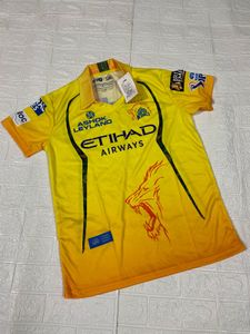 PlayR Men's Yellow Cricket Jersey