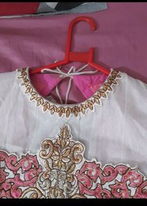 Heavy Work Party Wear 3 Piece Anarkali Frock