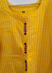 Yellow Kurta