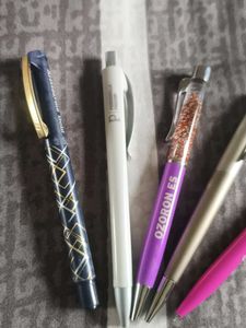 Assorted Pen Set Combo of 5 Pens Stationary