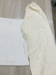 Chic Cream Puff Sleeve Top