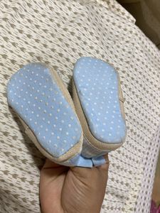 Sky Blue Booties