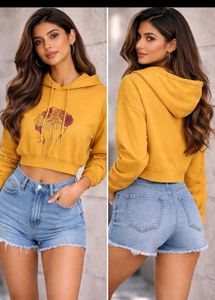 Racerback Active Sports Bra and yellow hoodie