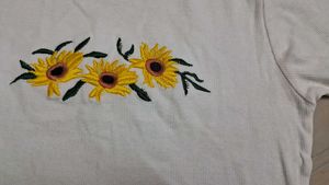 Ribbed T Shirt