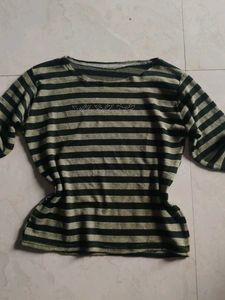 Striped Casual Top