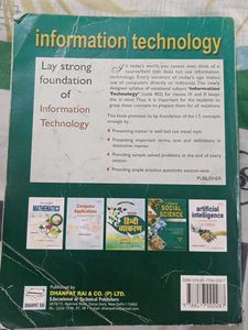 Information Technology Textbook Class IX