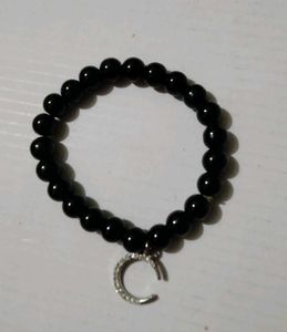 Elegant Black Beaded Jewellery Set