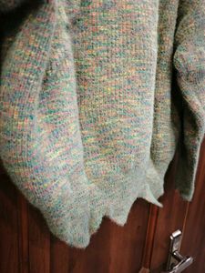 Cozy Multi-Color Knit Sweater