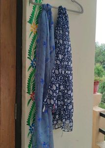 Blue Scarves (Set of 2)