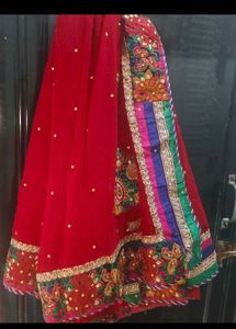Designer hot Red Saree❤️