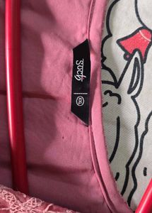 Elegant Pink Sequined Chikankari Kurta