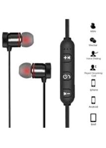Bluetooth Wireless Earphones With Data Cable