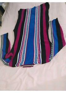 woolen Striped Long Sleeve Kurta