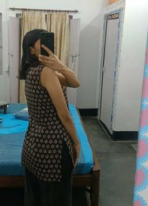 cut sleeve short kurti
