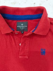 Stylish Red Polo T-Shirt