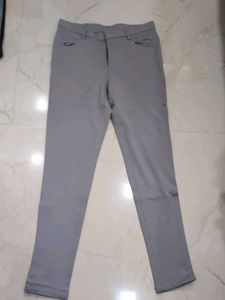 Stylish Grey Casual Pants