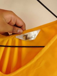 ✨ Sunshine Yellow Chiffon Layered Dress ✨